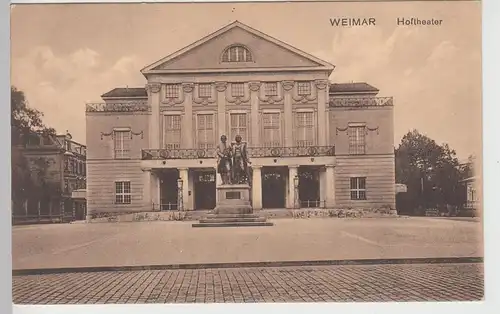 (106507) AK Weimar, Hoftheater, 1914