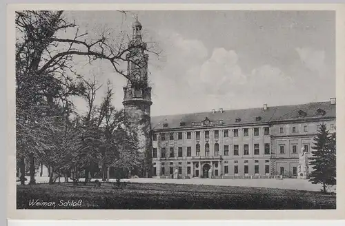(101711) AK Weimar, Schloss, 1940er