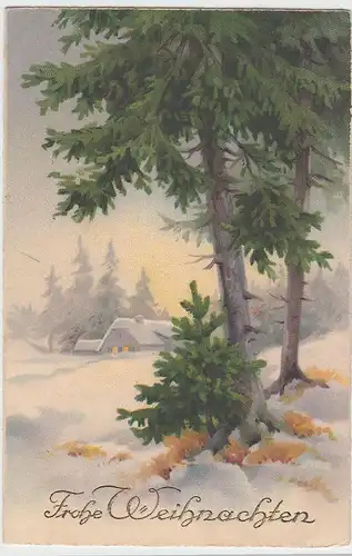 (51125) AK Frohe Weihnachten, vor 1945
