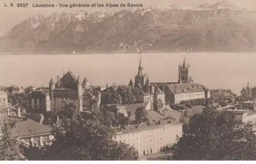 (648) AK Lausanne, Savoyer Alpen, Genfersee, Universität
