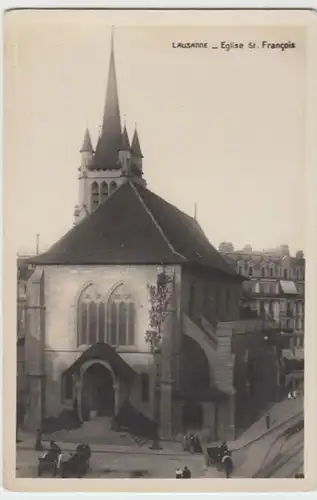 (3418) Foto AK Lausanne, Kirche Heiliger Franziskus, vor 1945