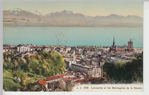 (105453) AK Lausanne, et les Montagnes de la Savoie, 1909