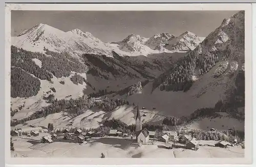 (40093) Foto AK Mittelberg (Vorarlberg), 1931