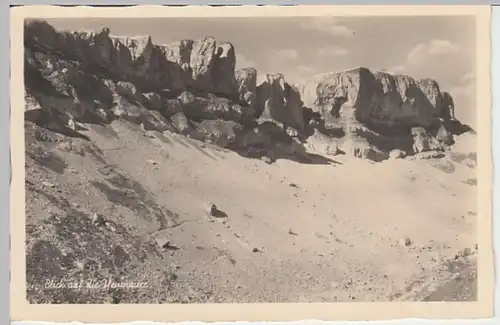 (21500) Foto AK Ifenmauer, Allgäuer Alpen 1940