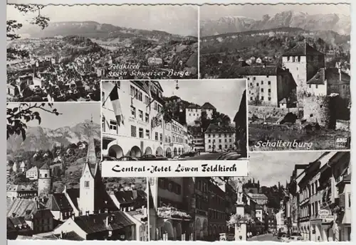 (14188) Foto AK Feldkirch, Vorarlberg, Mehrbildkarte, nach 1945