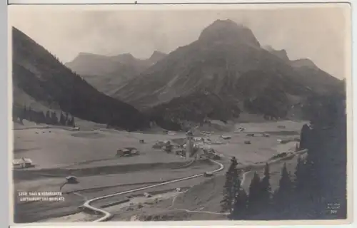 (11714) Foto AK Lech, Vorarlberg, Panorama, vor 1945