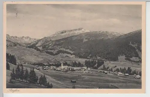 (107561) AK Riezlern, Totale, 1928