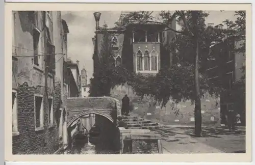 (3314) AK Venedig, Venezia, Rio S. Gregorio, um 1932