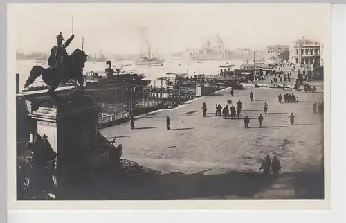 (105438) Foto AK Venezia, Venedig, Riva degli Schiavoni, vor 1945