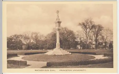 (3704) AK Princeton University, Mather Sun Dial vor 1945