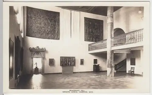 (10284) Foto AK Cambridge (Mass.), Renaissance Hall vor 1945