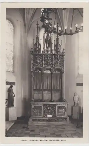 (10282) Foto AK Cambridge (Mass.), Chapel vor 1945