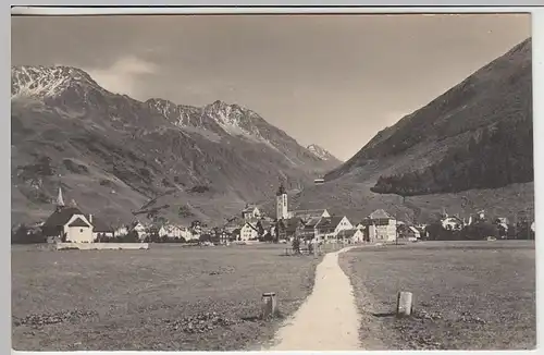 (38516) Foto AK Andermatt gegen Unteralp 1920er