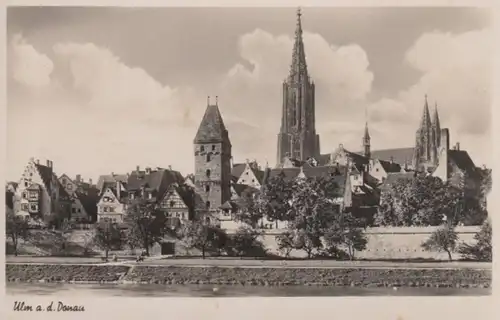 (99) Foto AK Ulm, Panorama 1920/30er