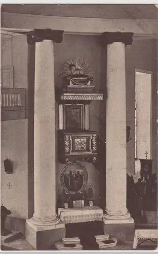 (112800) AK Oberdischingen b. Ulm, Kanzel u. Altar d. Pfarrkirche 1924