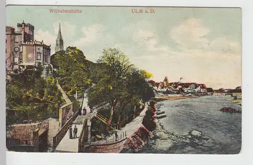 (106393) AK Ulm, Wilhelmshöhe, 1914