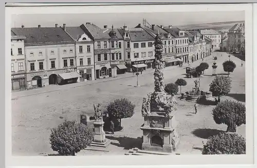(42182) Foto AK Vyskov, Masarykovo namesti vor 1945