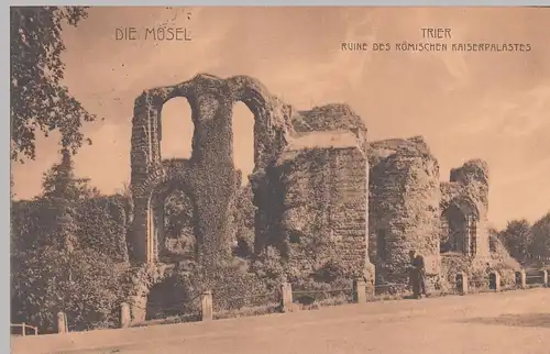 (95092) AK Trier, Kaiserthermen 1907