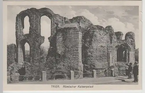 (68521) AK Trier, Römischer Kaiserpalast, vor 1945