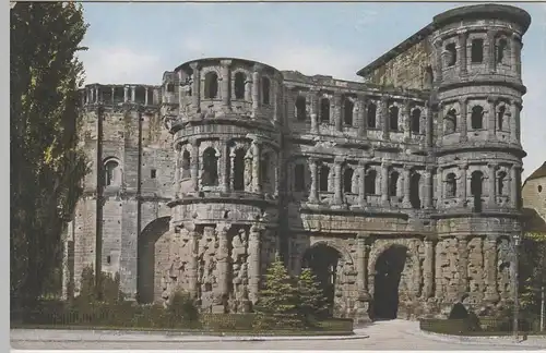 (68517) AK Trier, Porta Nigra Landseite, vor 1945