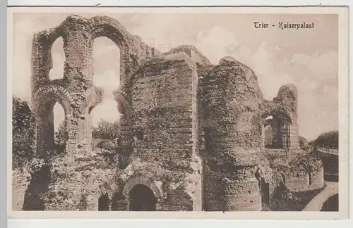 (66241) AK Trier, Kaiserpalast, vor 1945