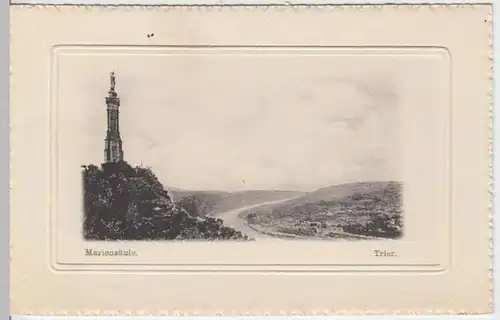 (6604) AK Trier, Mariensäule, bis 1905