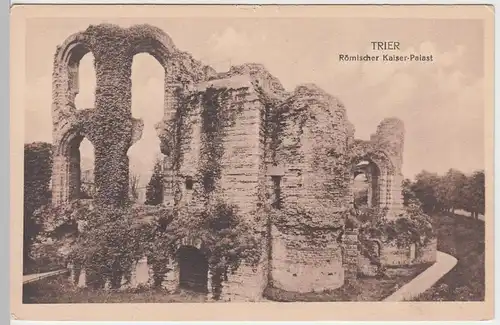 (50346) AK Trier, Römischer Kaiser-Palast, vor 1945
