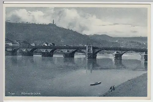 (48651) AK Trier, Römerbrücke, vor 1945