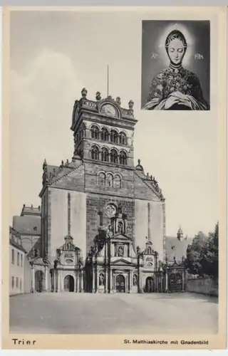 (2011) AK Trier, St. Matthiaskirche, Gnadenbild 1933