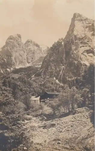 (889) Foto AK Anton-Karg-Haus, Hinterbärenbad, vor 1945