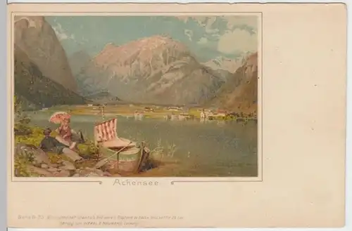 (7744) Künstler AK Achensee, Tirol, bis 1905
