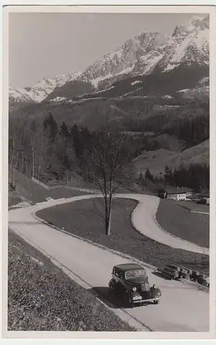 (51531) Foto AK Alpenstraße Sebi-Wildbichl am Kaisergebirge, 1943