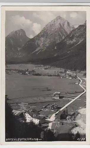 (51530) Foto AK Unterleutasch, Totale, vor 1945