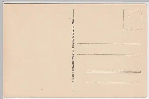 (51042) AK Untermieming gegen Mieminger Gebirge, vor 1945