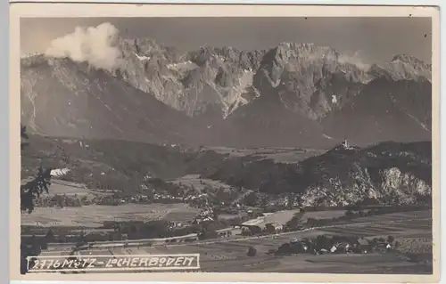 (48947) Foto AK Mötz-Locherboden, Panorama, 1927