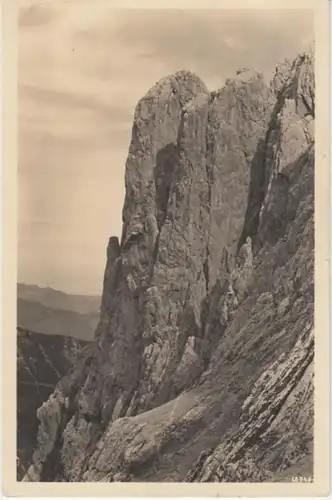 (2751) Foto AK Predigtstuhl, Kaisergebirge, Nordgipfel 1933-45