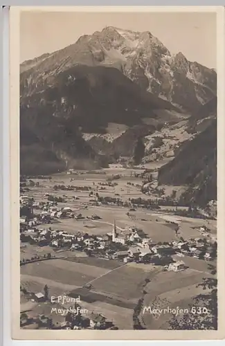 (26023) Foto AK Mayrhofen, Tirol, Panorama, vor 1945