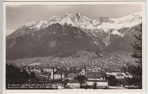 (23422) Foto AK Innsbruck, Panorama, vor 1945