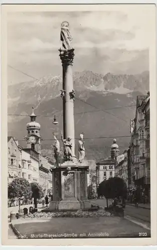 (17967) Foto Ak Innsbruck, Maria-Theresien-Straße 1956