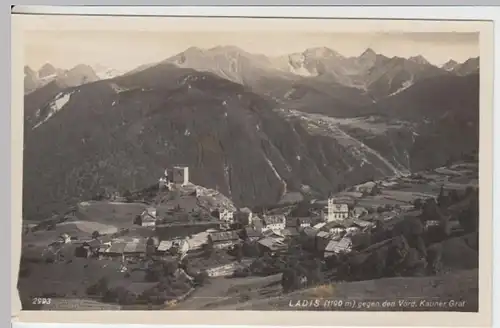 (14463) Foto AK Ladis, Panorama, Vorderer Kauner Grat