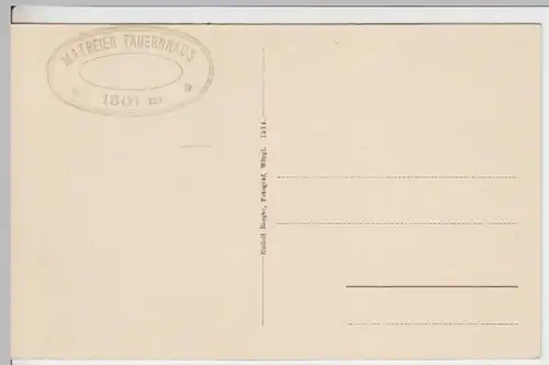 (11689) AK Innergschlöß, Steinkapelle, um 1914