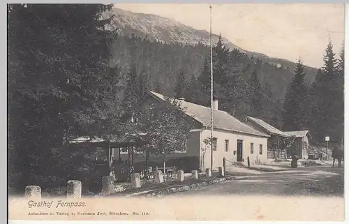 (114248) AK Gasthof Fernpass 1903