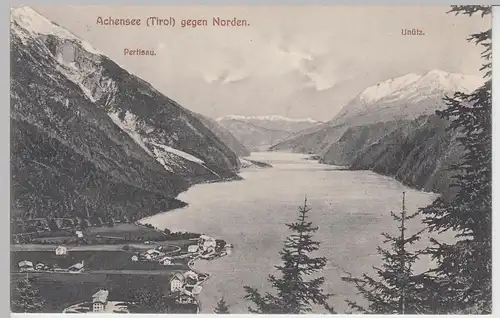 (110001) AK Achensee, Tirol gegen Norden, vor 1945