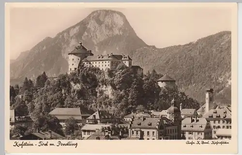 (107567) Foto AK Kufstein, Ansicht mit Pendling, 1940