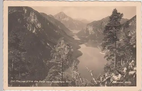 (107560) Foto AK Plansee (Tirol), 1932