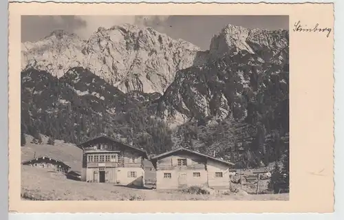 (107556) Foto AK Kaindlhütte am Steinberg bei Kufstein, 1940