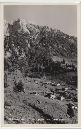 (107109) Foto AK Steinberg Alm, Zettenkaiser 1940