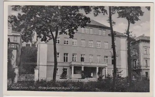 (99882) AK Bad Sulza, Kindersanatorium August Frölich, nach 1945