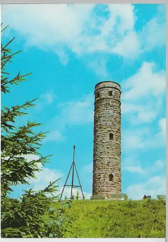 (99451) AK Vesser, Adlersberg mit neuem Turm, 1976