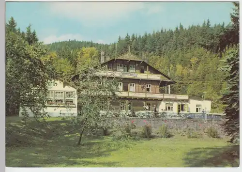 (99314) AK Tabarz, Hotel Schweizerhaus, 1968